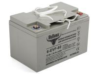 Тяговый гелевый аккумулятор RuTrike 6-EVF-60 (12V60A/H C3)