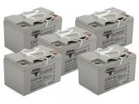 Комплект тяговых гелевых аккумуляторов RuTrike 6-EVF-60 (60V60A/H C3)