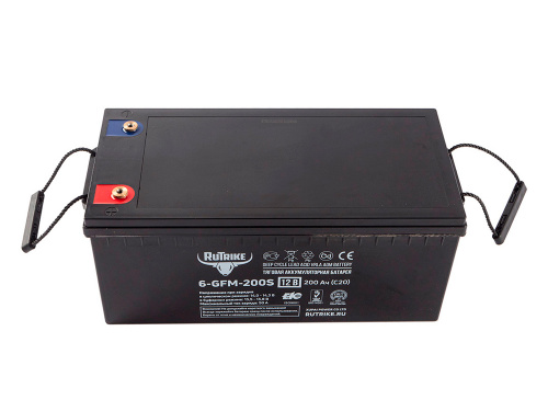 Тяговый аккумулятор RuTrike 6-GFM-200 (12V200A/H C20)