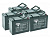Комплект тяговых гелевых аккумуляторов RuTrike 6-EVF-38 (60V38A/H C3)