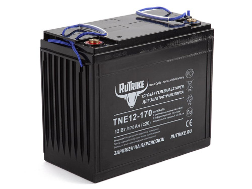 Тяговый гелевый аккумулятор RuTrike TNE 12-170 (12V135A/H C3)