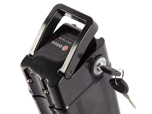 Литиевый аккумулятор 48V13А/H Black (Bad Dual, Cyber) 4 контакта